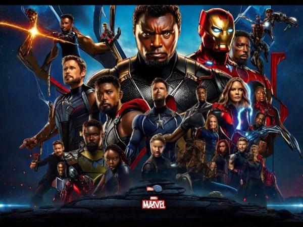 Leonardo_Diffusion_XL_Marvel_movies_banner_avengers_blackpanth_0